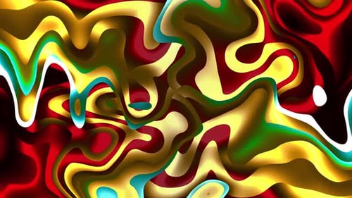 Vibrant Fluid Abstract Motion Graphic Background
