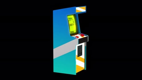 4K Arcade machine with alpha