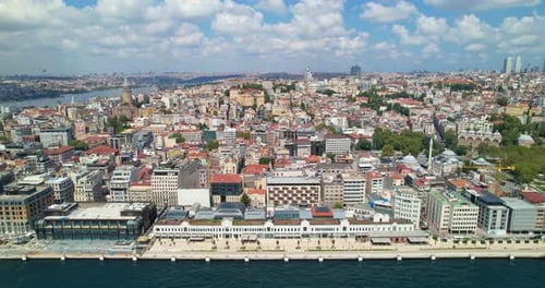 Der europäische Teil von Istanbul
