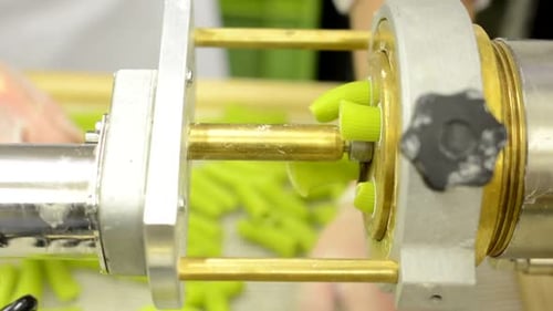 Production of Pasta - Machine Produce Pasta