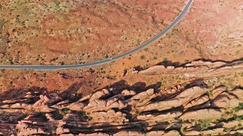 Red Rock of Mountain National Park Utah US