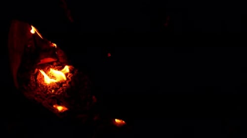 Glowing Embers in the Dark