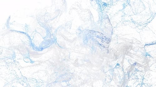 Motif de particules d'ondes abstraites