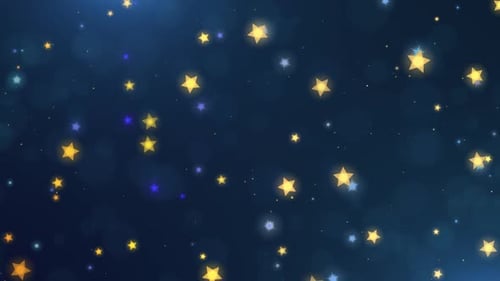 Glowing Stars Background