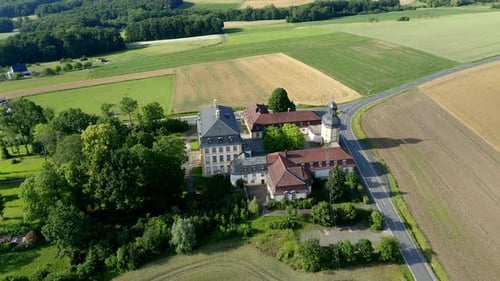 Château de Jaegersburg, Eggolsheim, Bavière, Allemagne