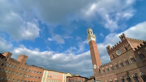 Sienna Italy Ancient Architecture Beautiful Sky
