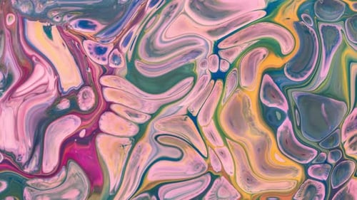 colorful glossy wavy motion background. Vd 02