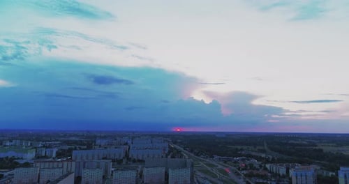 Sunset In The City
