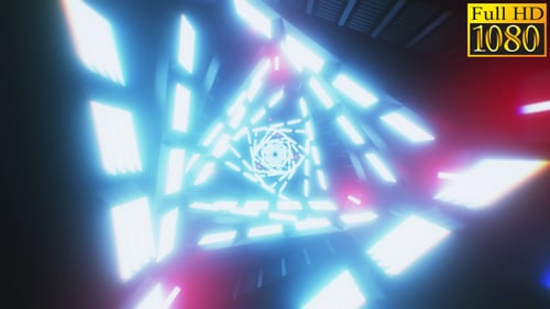 Tunnel Retrowave Vj Loops Pack V3