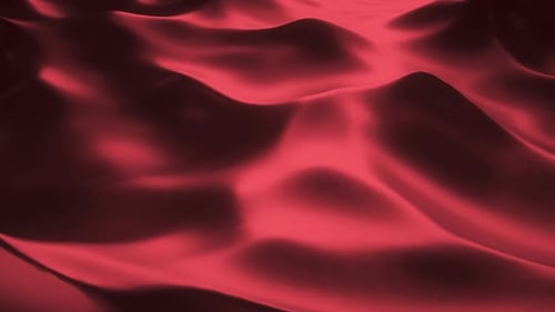 Abstract Fluid Red Waves Background Animation