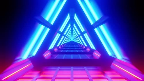 Triangle VJ Tunnel 4K
