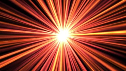 Hd Orange abstrakte Lichtstrahlen