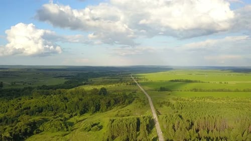 Straße in der Natur