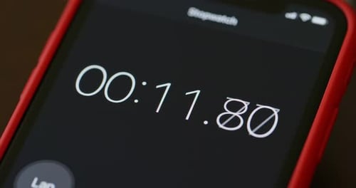 Starting digital timer