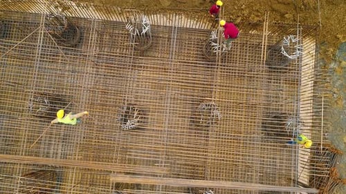 Construction Workers at Work