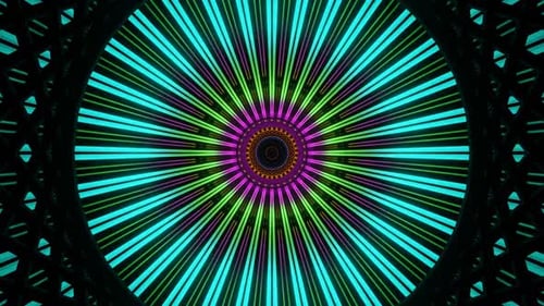 Mosaïque Vj Loop Tunnel 02