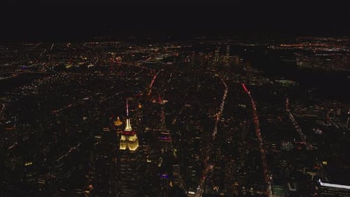 Fly Above Night City