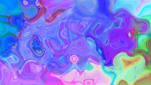 Vibrant Abstract Fluid Swirl Animation Background