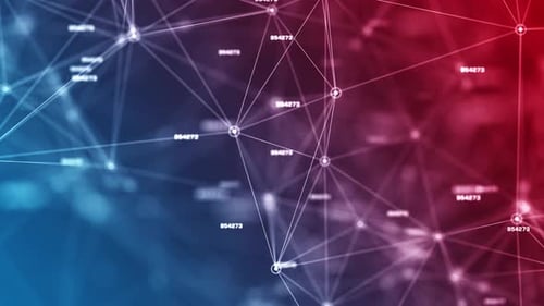 4K Technology network background