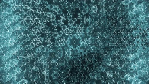Hexagons Hi-Tech-Hintergrund
