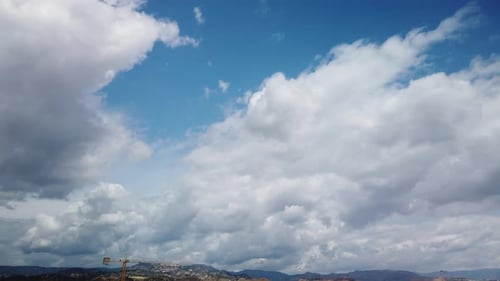Wolken-Zeitraffer in Italien