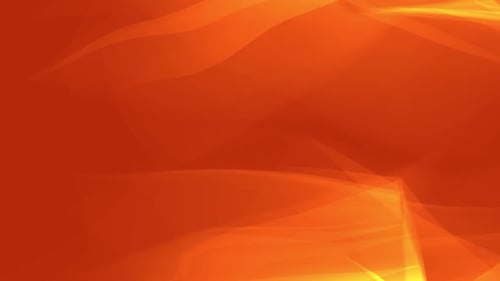 Abstract Flowing Orange and Yellow Light Background