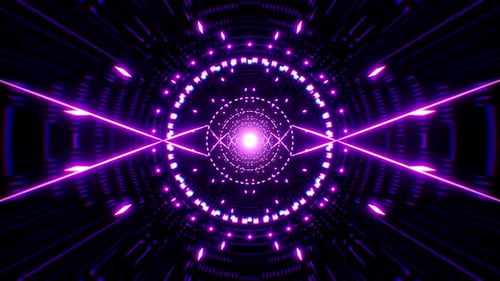 Symmetrical Neon Vj Loop