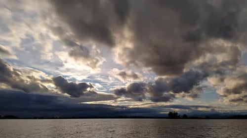 Clouds Timelapse Background