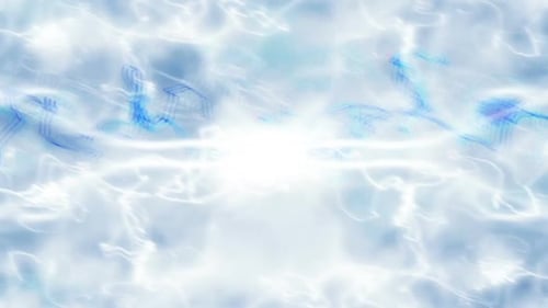 Abstract Blue Fluid Energy Flowing Motion Background