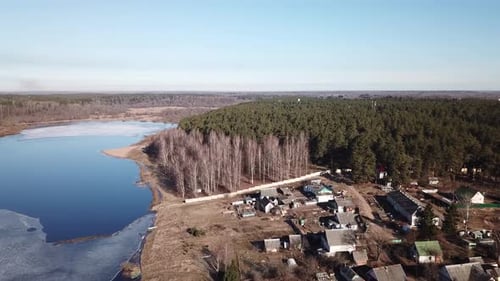 Spring Landscape Of Shevino Lake 36