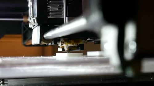 Modern 3d Printer Works