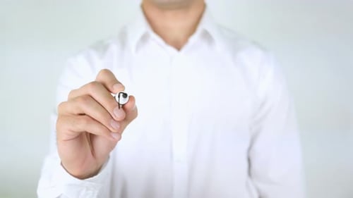 Writing Dollar Crisis on Glass Surface