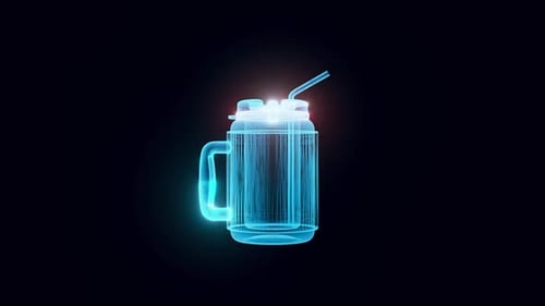 Big Plastic Gulper Cup Hologram Hd
