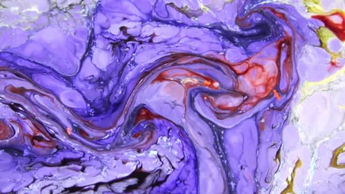Psychedelic Sacral Paint Texture Background