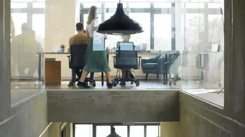 Business Team or Startuppers Working at Office