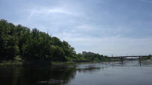Summer Boat Trip On The River 08