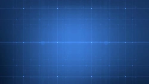 Futuristic Digital Grid Background Loop with Glowing Lines