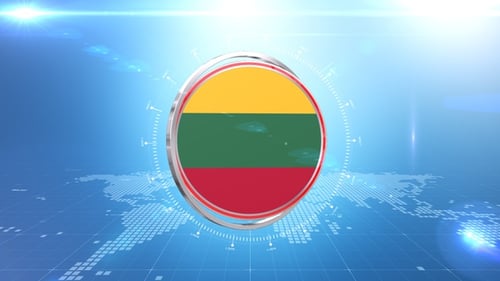 Futuristic Circular Reveal Broadcast Opener