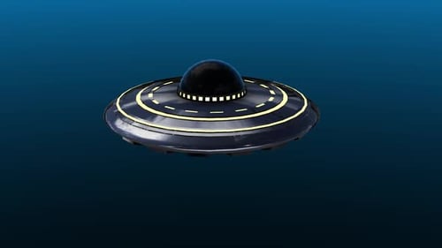 UFO Animation ALPHA channel