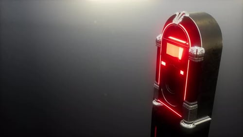 Loop Retro Jukebox in the Dark