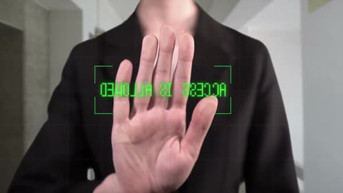 Biometric Hand Scan for Futuristic Authentication
