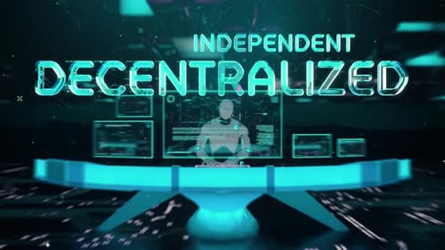 Futuristic Digital Technology and Blockchain Corporate Intro