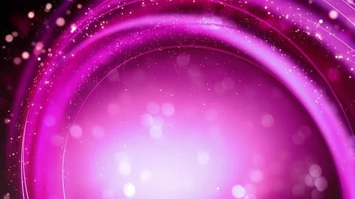 Abstract futuristic motion graphics spiral circles