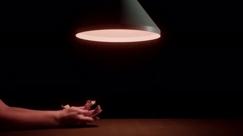 Money Transfer Under Dim Light