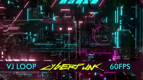 Cyberpunk Dark Vj Loop
