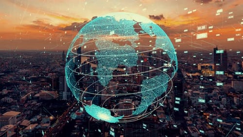Global connection and the internet network modernization in smart city