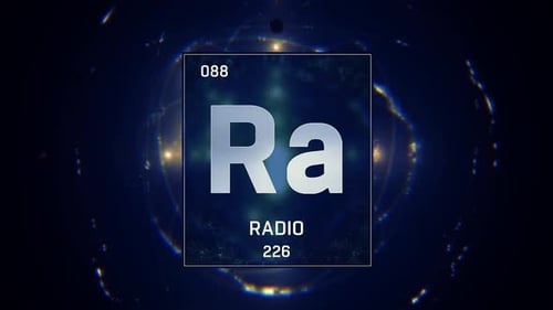 Radio Element Futuristic Scientific Display Animation