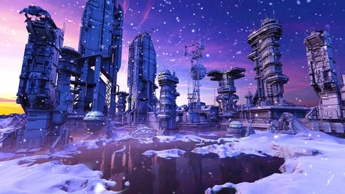 La ciudad espacial y su infraestructura