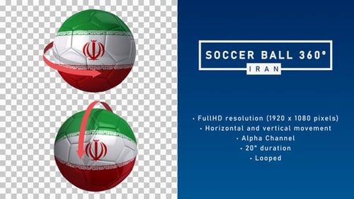 Ballon de football 360º - Iran