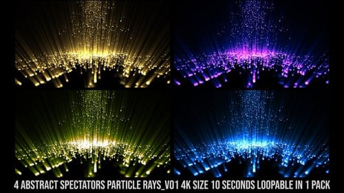Spectators Particle Rays Pack V01